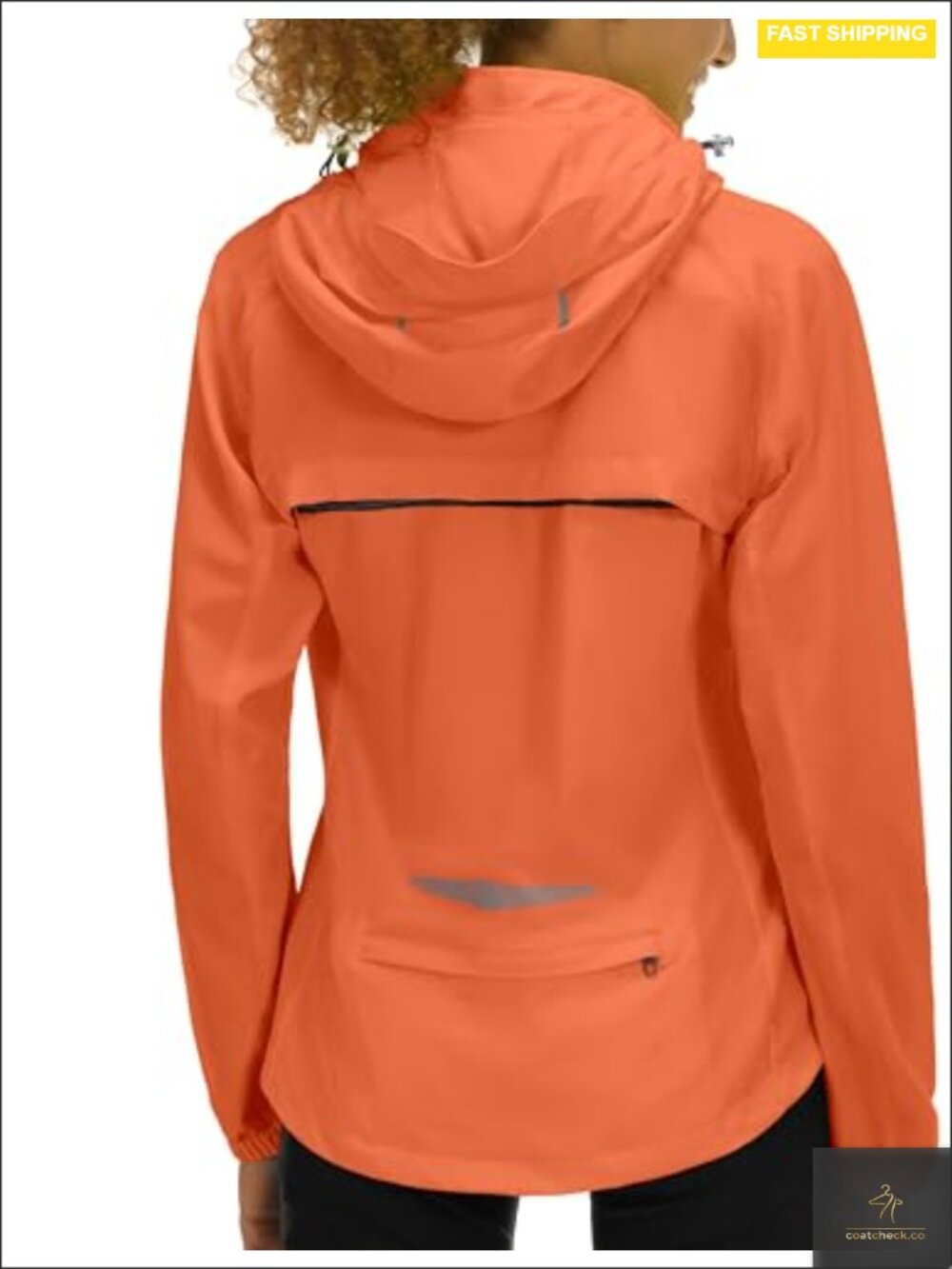 Women's Packable Cycling Jacket Waterproof Removable Sleeves Hood UPF 50